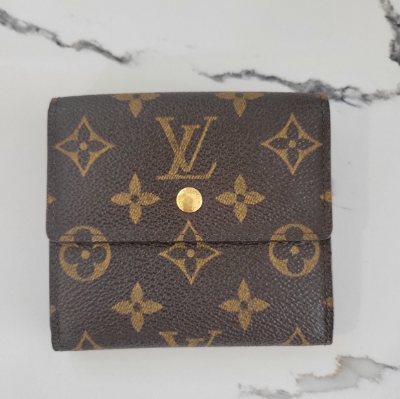 🍒 Louis Vuitton Ellise Trifold wallet - Picture 9 of 10
